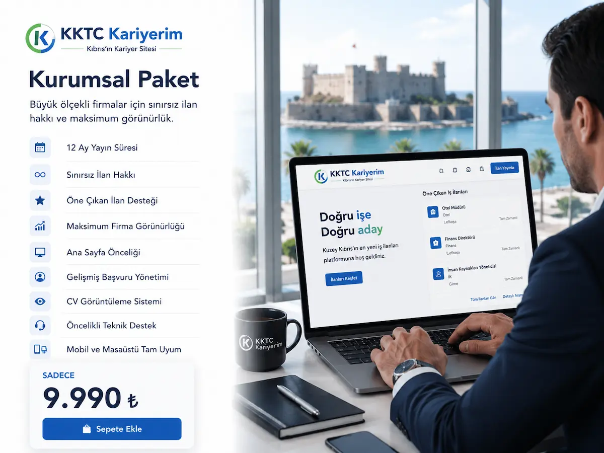 KKTC Kariyerim Kurumsal Paket