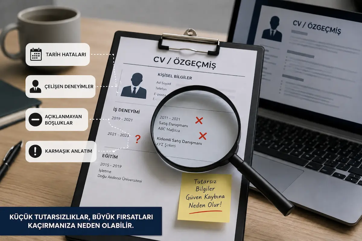 Tutarsız CV Hataları