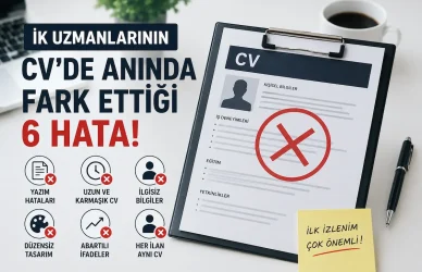 CV hazırlama hataları